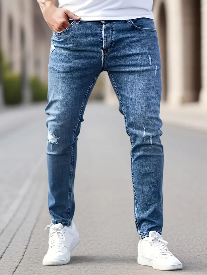 Slim Fit Stretch Jeans voor Heren