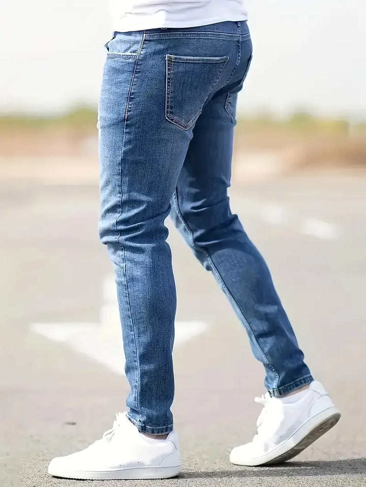 Slim Fit Stretch Jeans voor Heren