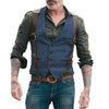 Dominic – Heren Gilet in Herringbone Stijl
