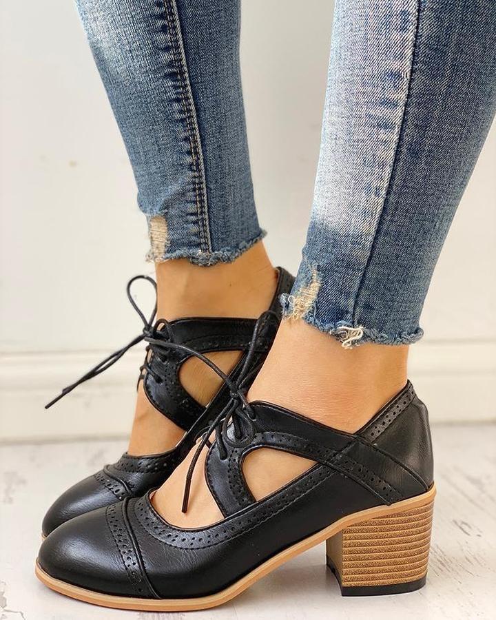 Brogue Hakken Dames