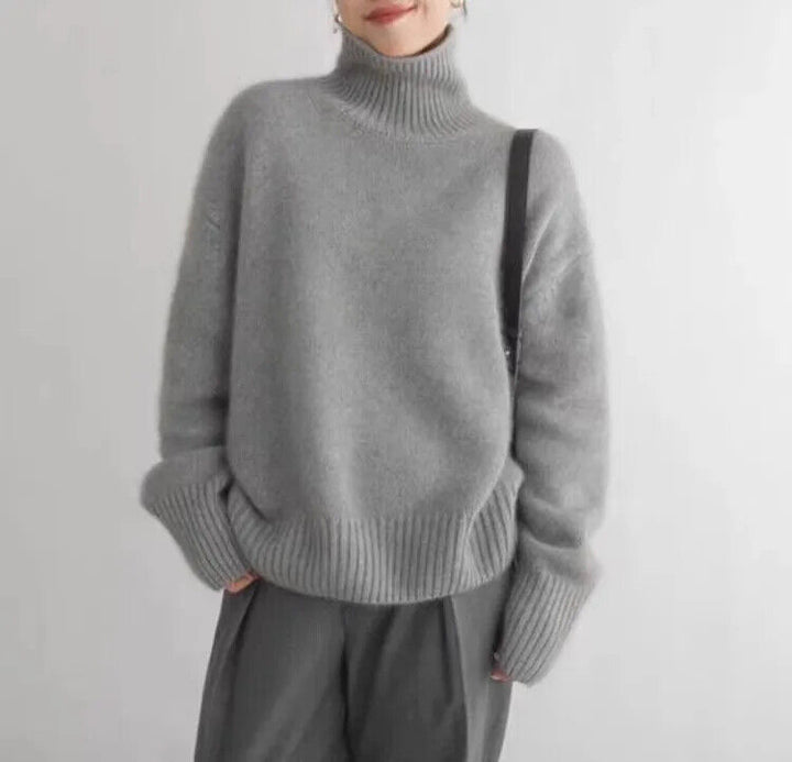 Luxe kasjmier coltrui Dames