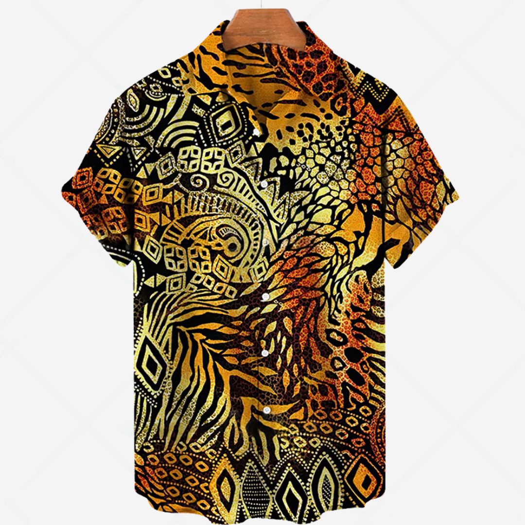 Noah – Casual Herenoverhemd met Print